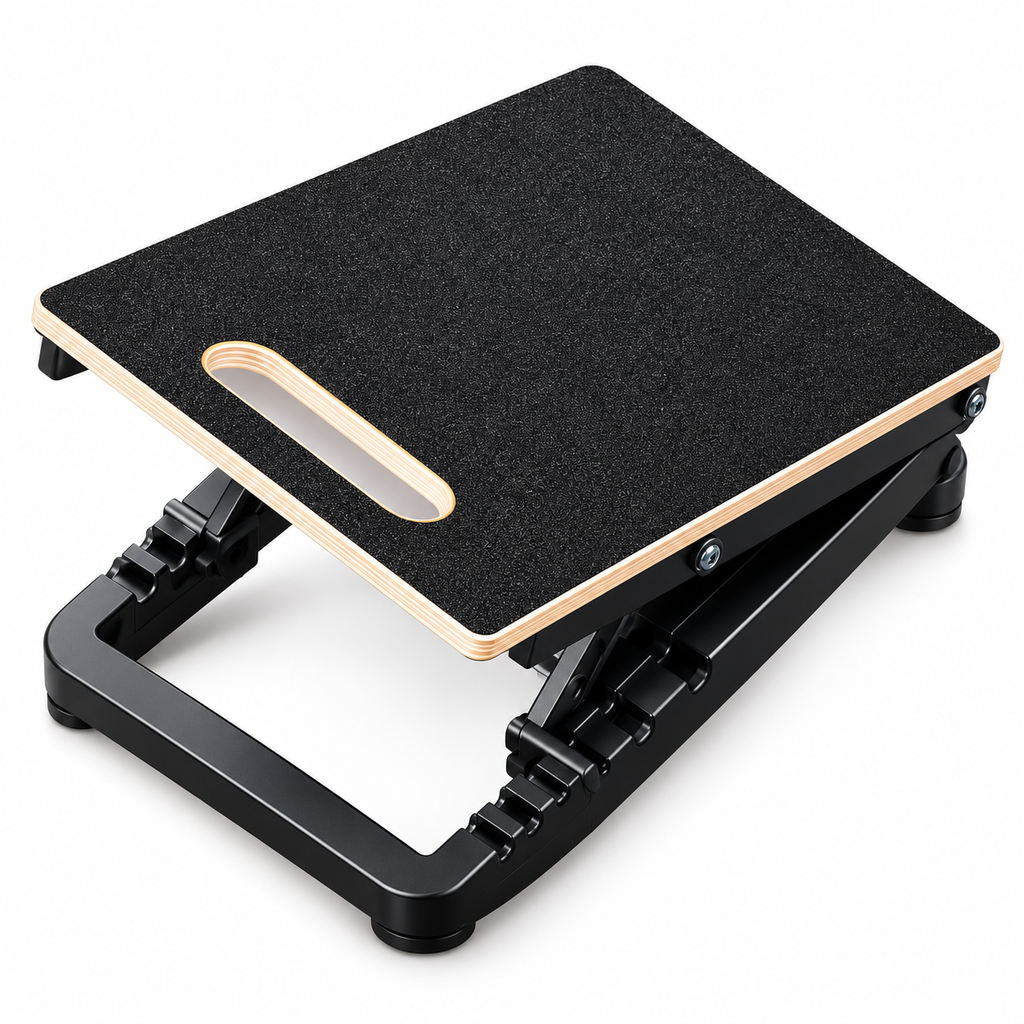 Adjustable Slant Board with Grip Surface for Calf Stretches - 1