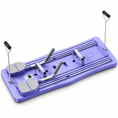 7-in-1 Pilates Board with Resistance Bands & Timer - 1