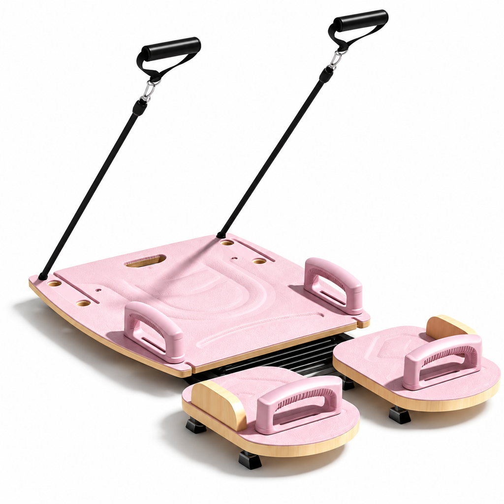 Extendable Pilates Board with Adjustable Resistance Cords - 1