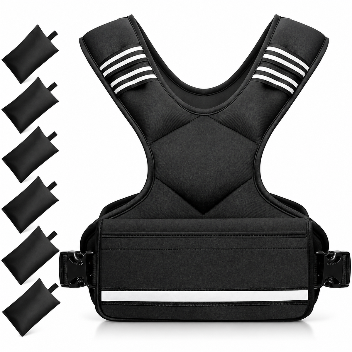 Adjustable Weighted Vest for Walking & Home Workouts - 1