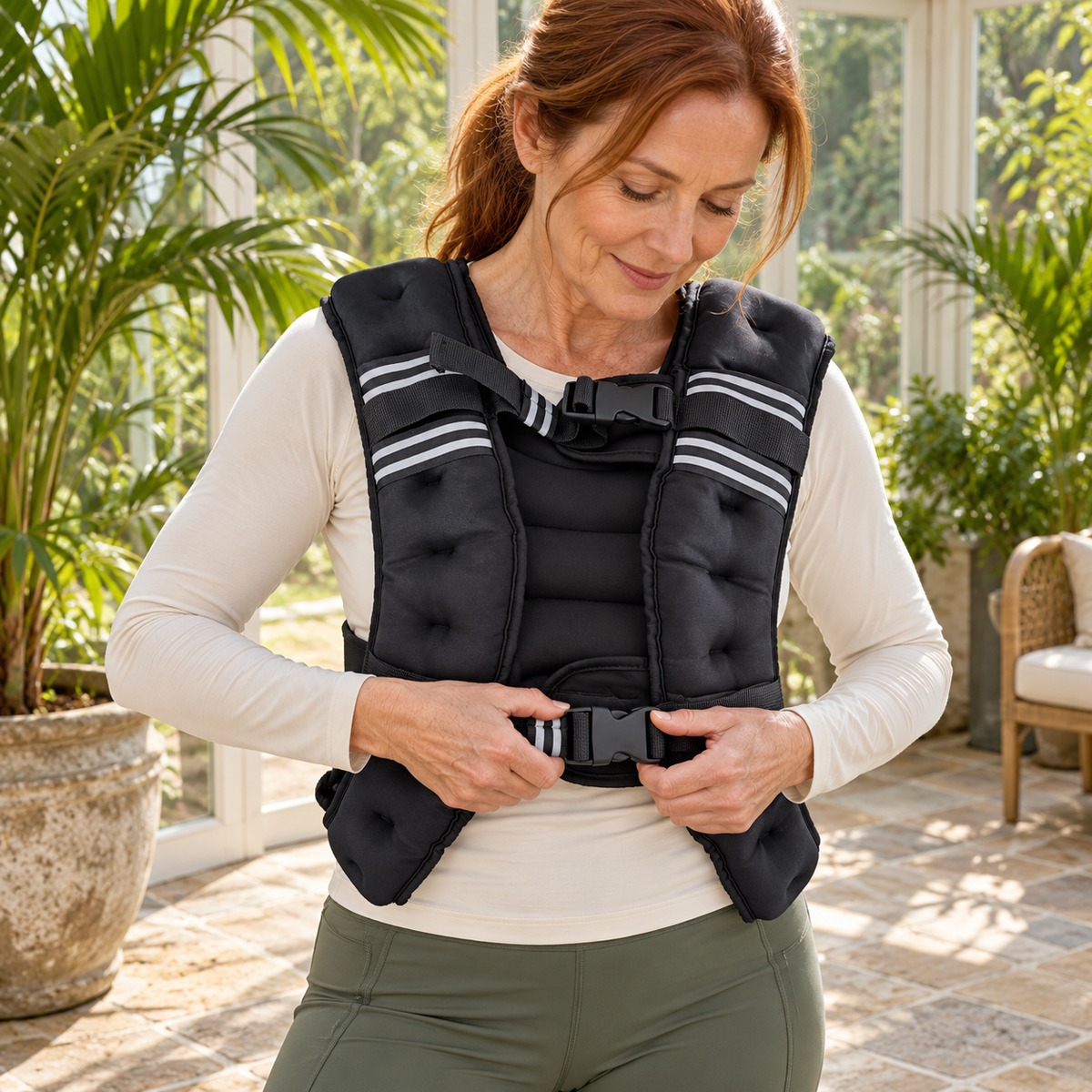 Fixed-Weight Workout Vest for Training - 4