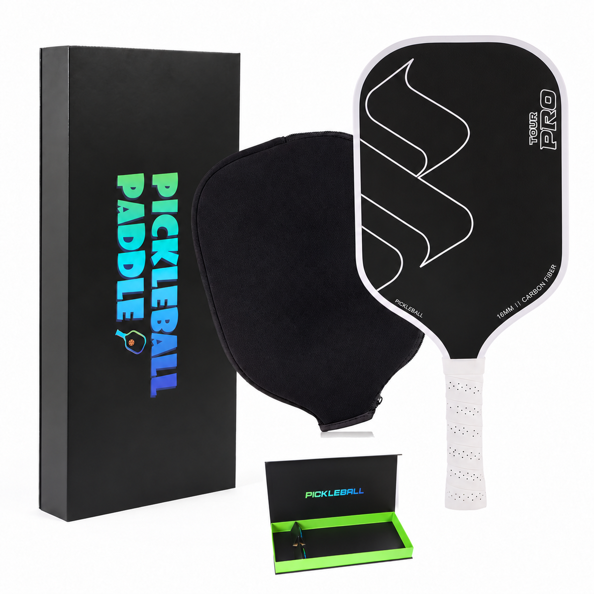 Pickleball Paddle with Carry Sleeve & Magnetic Gift Box - 3