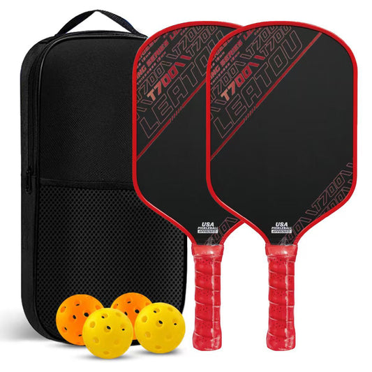 Pickleball Paddle Set with Balls & Carry Bag - 1
